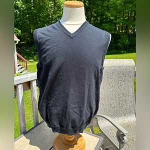 Vintage Men’s Black Brown 1826 Sweater Vest